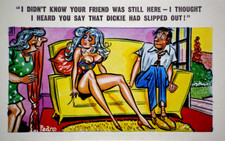 Postcard Seaside Comic Saucy