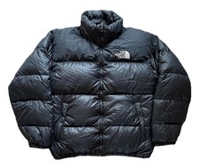The North Face 700 VTG Down Black Quilted Padded Puffer Jacket Coat Mens Size XL