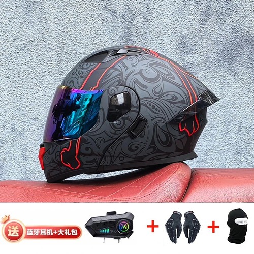 Full face open - full, motorcycle