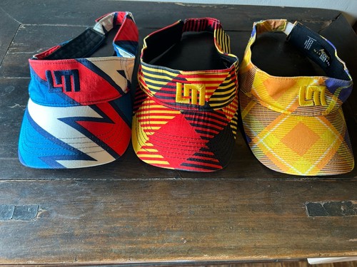 Loudmouth golf visors lot 3 - visors,