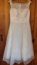 Ivory Wedding Dress Lace Mesh