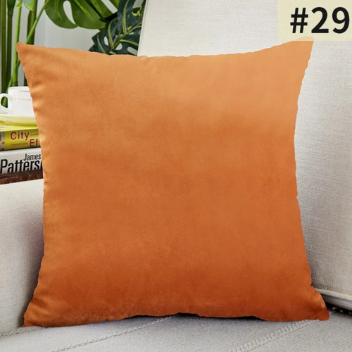 Plush velvet cushion cover - cushion,