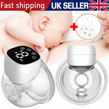 Wearable Electric Breast Pump 4 Modes 12 Levels Hands-Free Painless Tool Mother