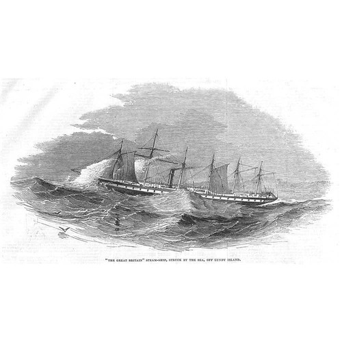 The great britain steam ship - the,