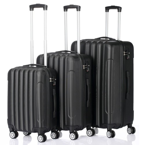 Piece luggage set abs - luggage,