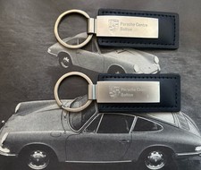 Two Genuine Porsche keyrings