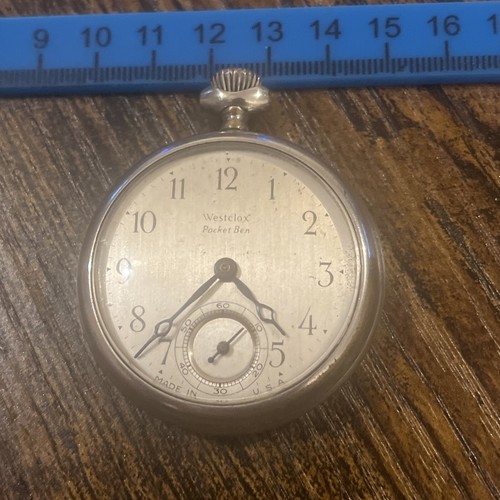 Westclox pocket ben watch - westclox,