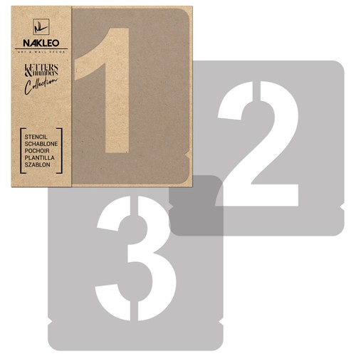 Lettering plastic stencil - lettering,