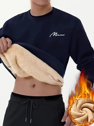 Men long sleeve thermal warm - men,