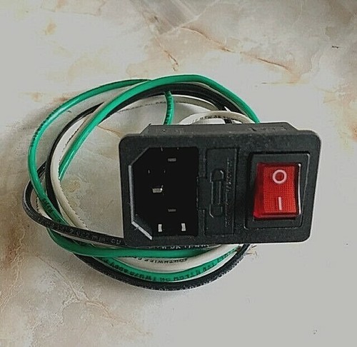 Assembled power socket - assembled,