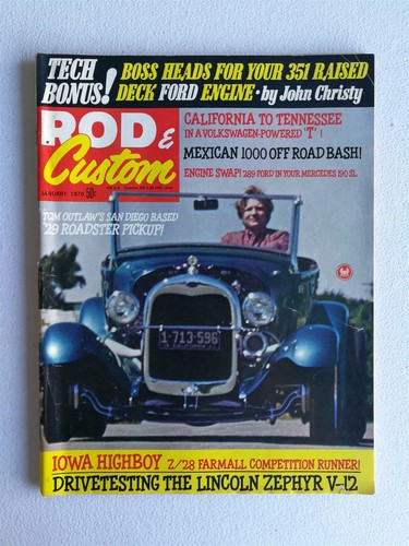 Rod custom magazine - rod, january