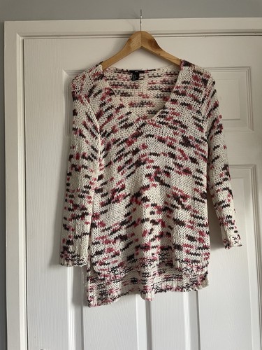 Women open knit v - women's,