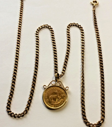22ct gold 10th krugerrand - 1/10th, &