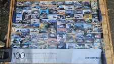 Rare SubaruDealer Prodrive 100 International Rally Victories Double Sided Poster