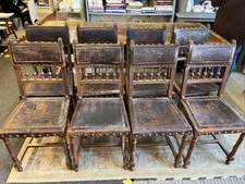 Eight Beautiful  Old Wood And