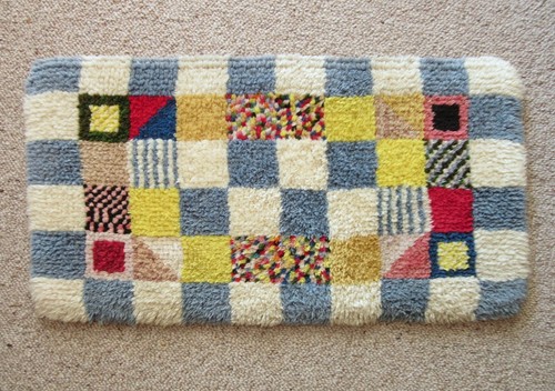 1950 latch hook - latch, wool
