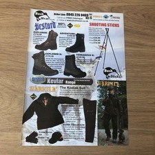 GUNS103 MAGAZINE ADVERT 12X9 BESTARD “EXPLORER” BOOTS