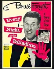 Advert Photo 1 bruce forsyth london palladium 1950s 2