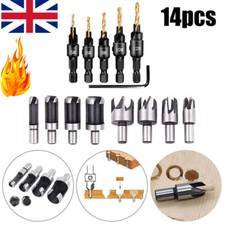 ^2025 UK 14pcs/Set Countersink