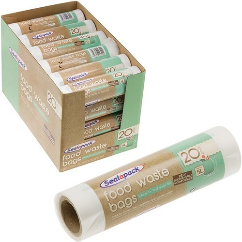 Food caddy bin - liners, 5