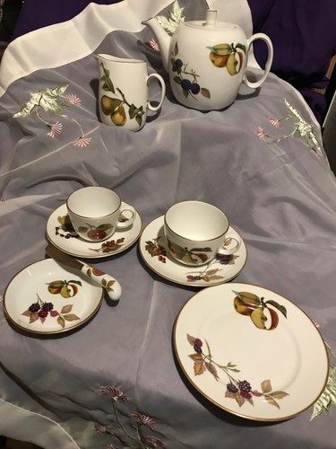 Royal worcester evesham - worcester,, gold