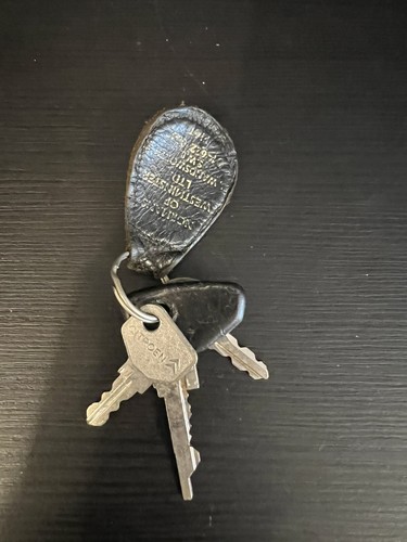 Vintage citroen car keys with - keys,