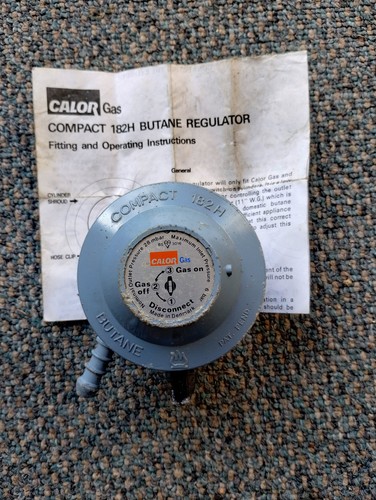 Calor gas regulator - regulator, clip