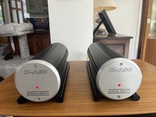 Musical Fidelity X-A50s -pair of monoblock amplifiers for Hi Fi  or Home AV 