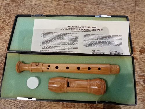 Dolmetsch vintage wooden - dolmetsch,