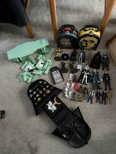 Vintage star wars toy lot - star,