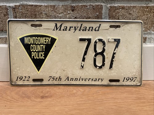 1997 maryland license plate - maryland,