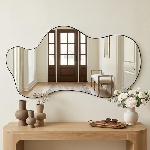 Irregular wall mirror x40 - wall, mirror,