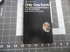a Pelican Book Only One Earth the care & maintenance of a small planet 1972