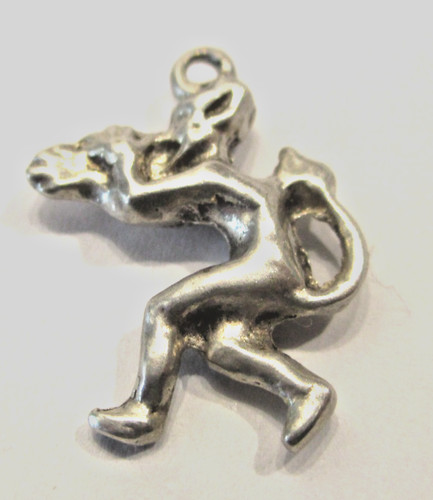 Silver vintage charm - charm, bracelet