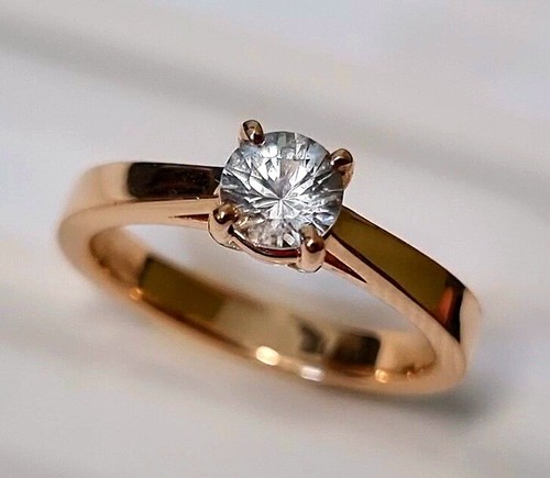 Certified ring with natural - certified,