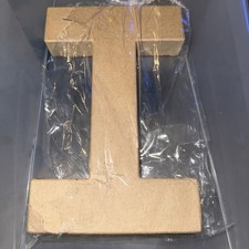 “I” LARGE PAPIER MACHE