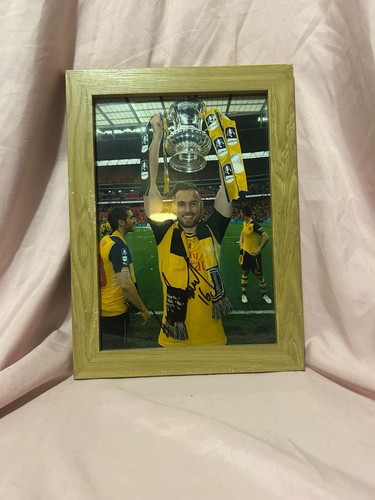 Arsenal framed signed original - arsenal,