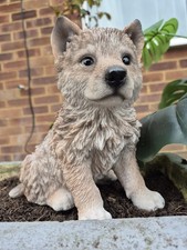 Realistic Wolf Cub Ornament