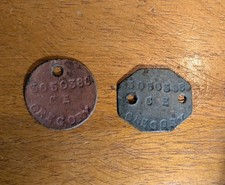 WW2 RAF Dog Tags 3050388