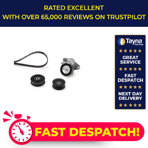Drive belt kit - fits, mercedes