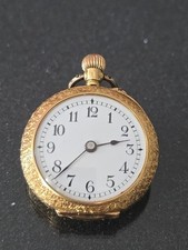 18ct GOLD CUIVRE  Pocket Pendant Watch