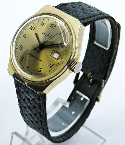 Vintage ruhla gold plated - ruhla,