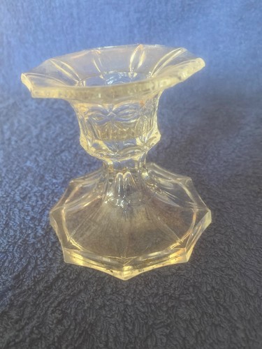 Glass candle stick - glass,