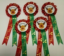 Christmas Rosettes x 5 Winner