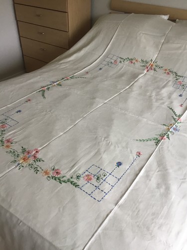 Huge hand embroidered irish - huge,
