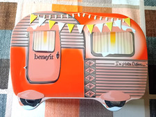 Benefit Limited Edition Camper Trailer Cosmetic Storage Metal Tin (Empty)
