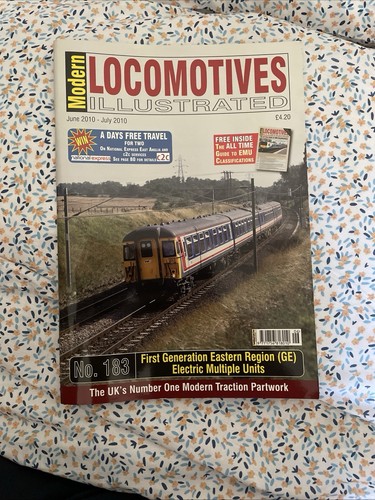 Modern locomotives illustrated - locomotives,