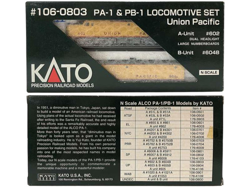 Kato 106 0803 - kato, union