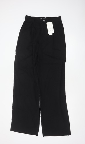 Zara women black wide leg - women,