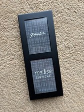 Paperchase Melissa Black Photo Frame 2x3 Dual Aperture